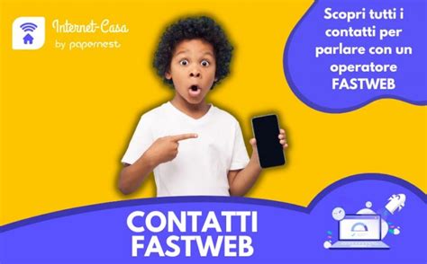 fastweb contatti email.